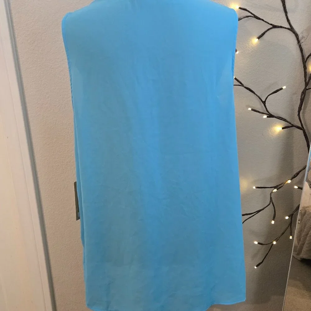 Halogen - Size 1/Large - Blue blouse - BNWT - Picture 4 of 4